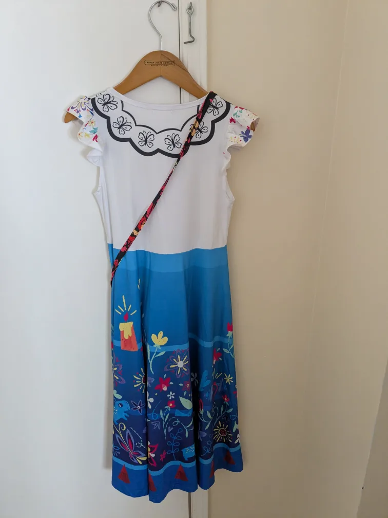 Encanto Mirabel Dress with Purse & Glasses - Size 150 image indicator(2)