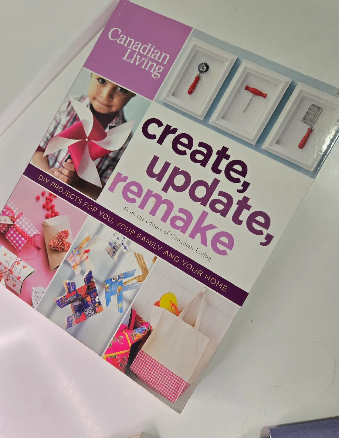 Canadian Living: Create, Update, Remake DIY Projects Book thumbnail
