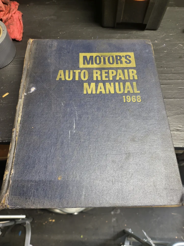 Motor's Auto Repair Manual - 1968 thumbnail