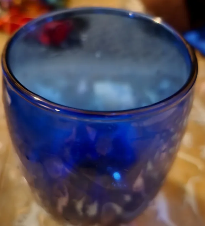 Cobalt Blue Drinking Glass thumbnail