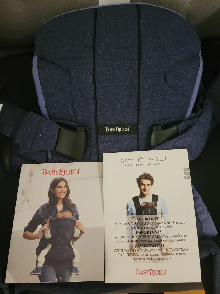 BabyBjörn Baby Carrier One - Denim Blue image indicator(3)