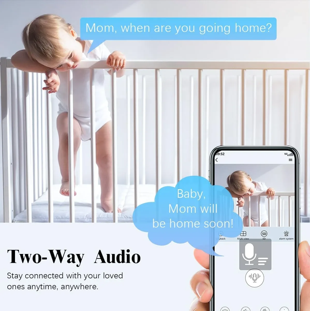 NEW 2K Ultra HD Baby Monitor thumbnail