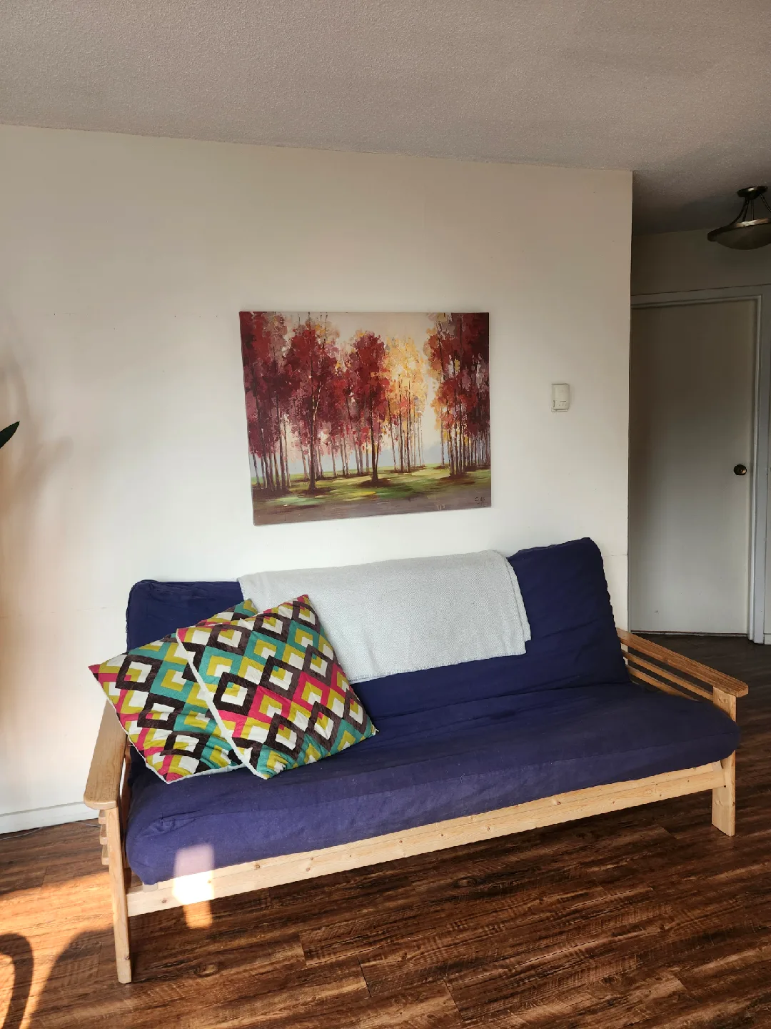 Solid Wood Futon Couch/Bed thumbnail