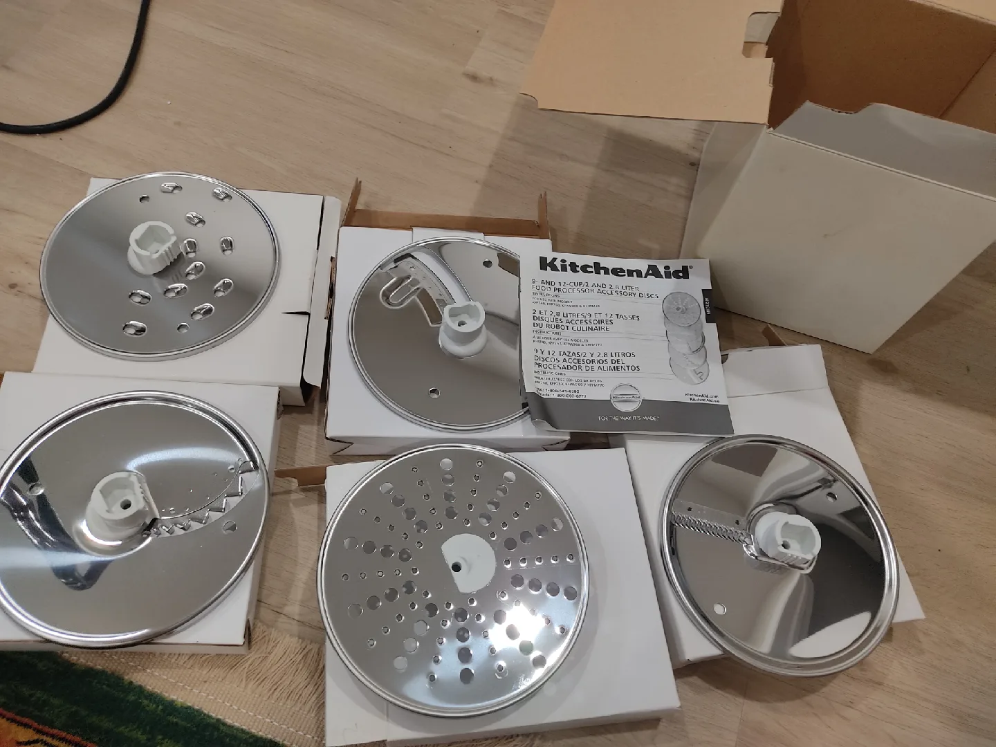 KitchenAid 9- and 12-Cup Food Processor Disc Set KFP7DS image indicator(4)