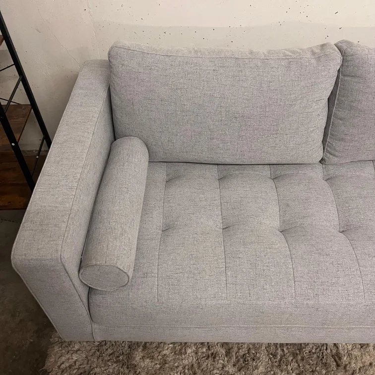 Article sven sectional.  fabric L shaped sofa couch. image indicator(3)