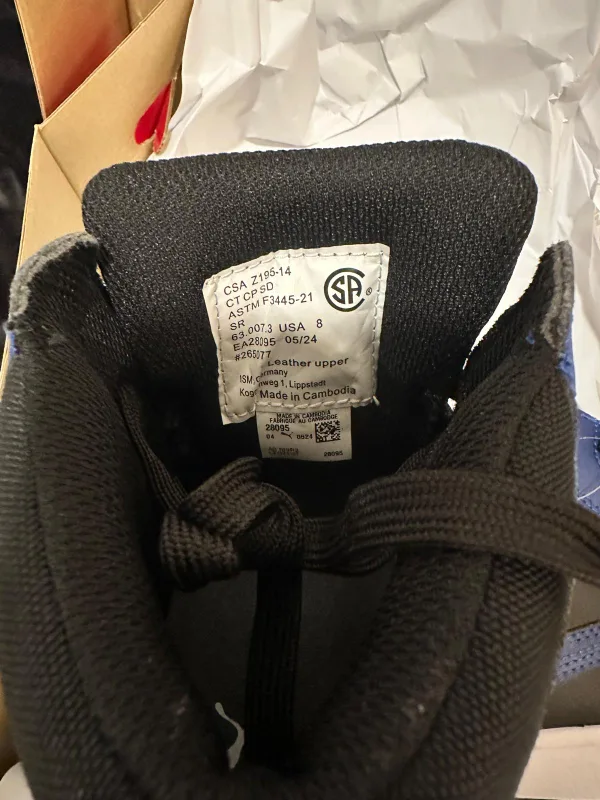 Puma Rebound Layup SL High-Top Sneakers - Blue/Black image indicator(6)