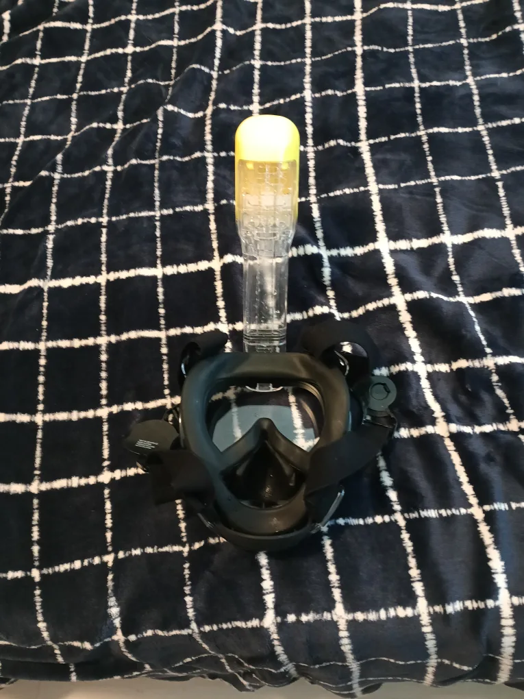 Full Face Snorkel Mask - Black image indicator(2)