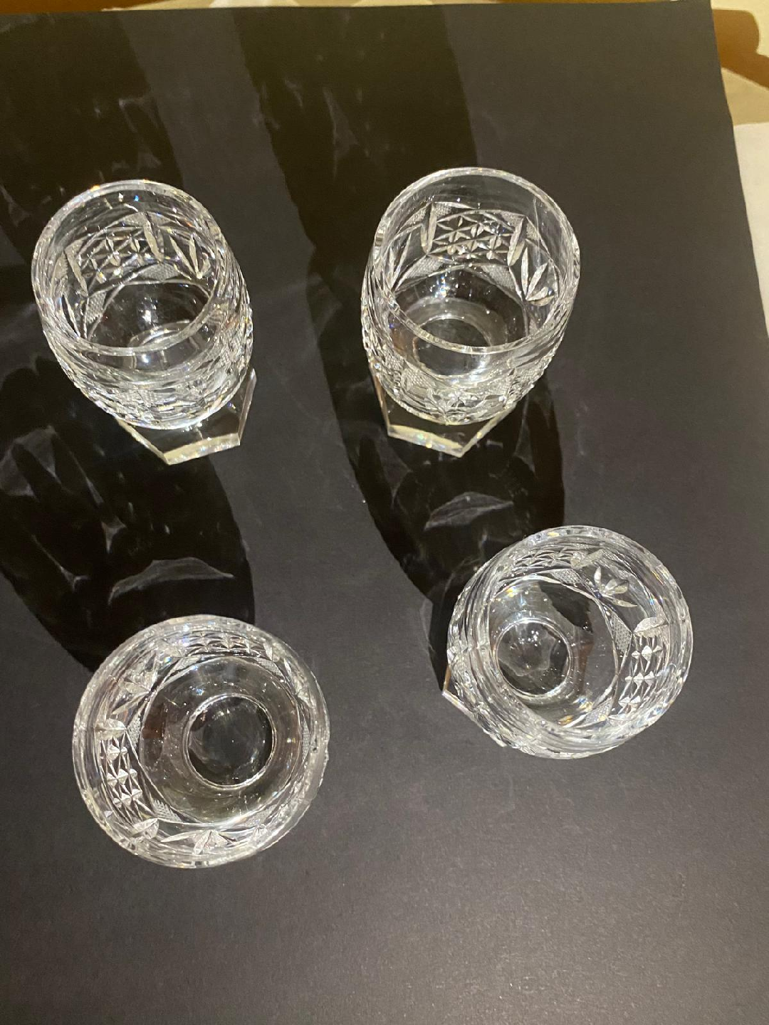Set of 4 Crystal Shot Glasses - photo 2