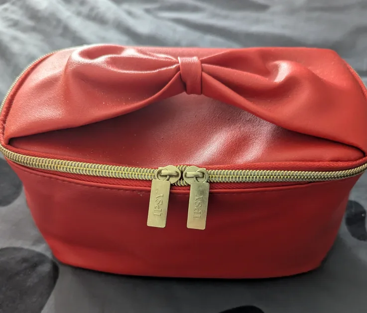 Ipsy Red Makeup Bag thumbnail