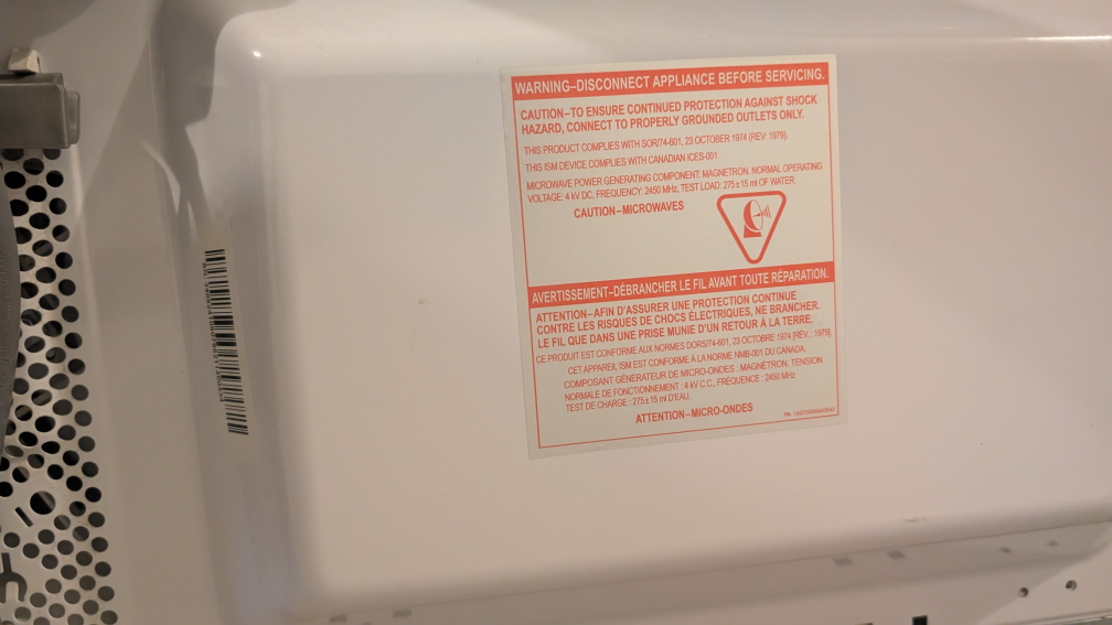 Samsung 1100W Microwave - Great Condition! - photo 4