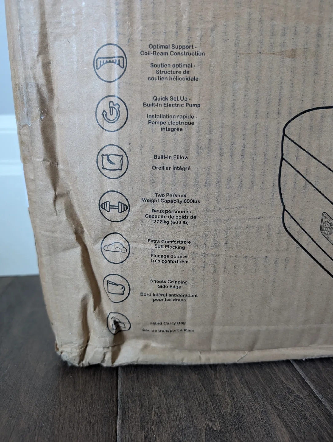 Brand New King Koil California King Air Mattress For Sale image indicator(6)