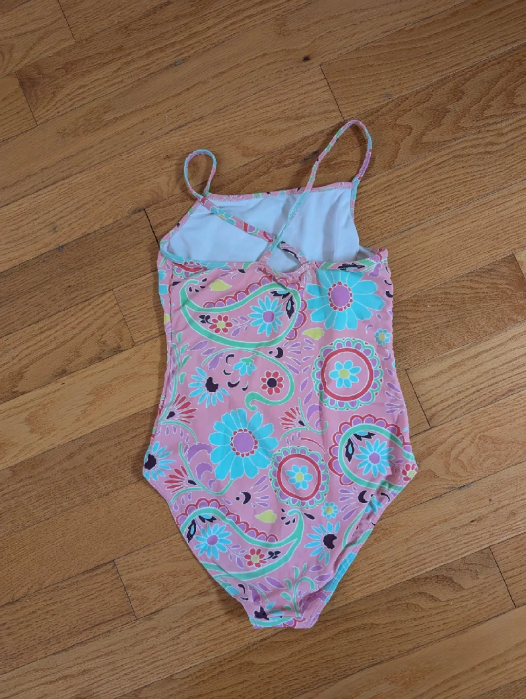 Girls' Floral Swimsuit image indicator(2)