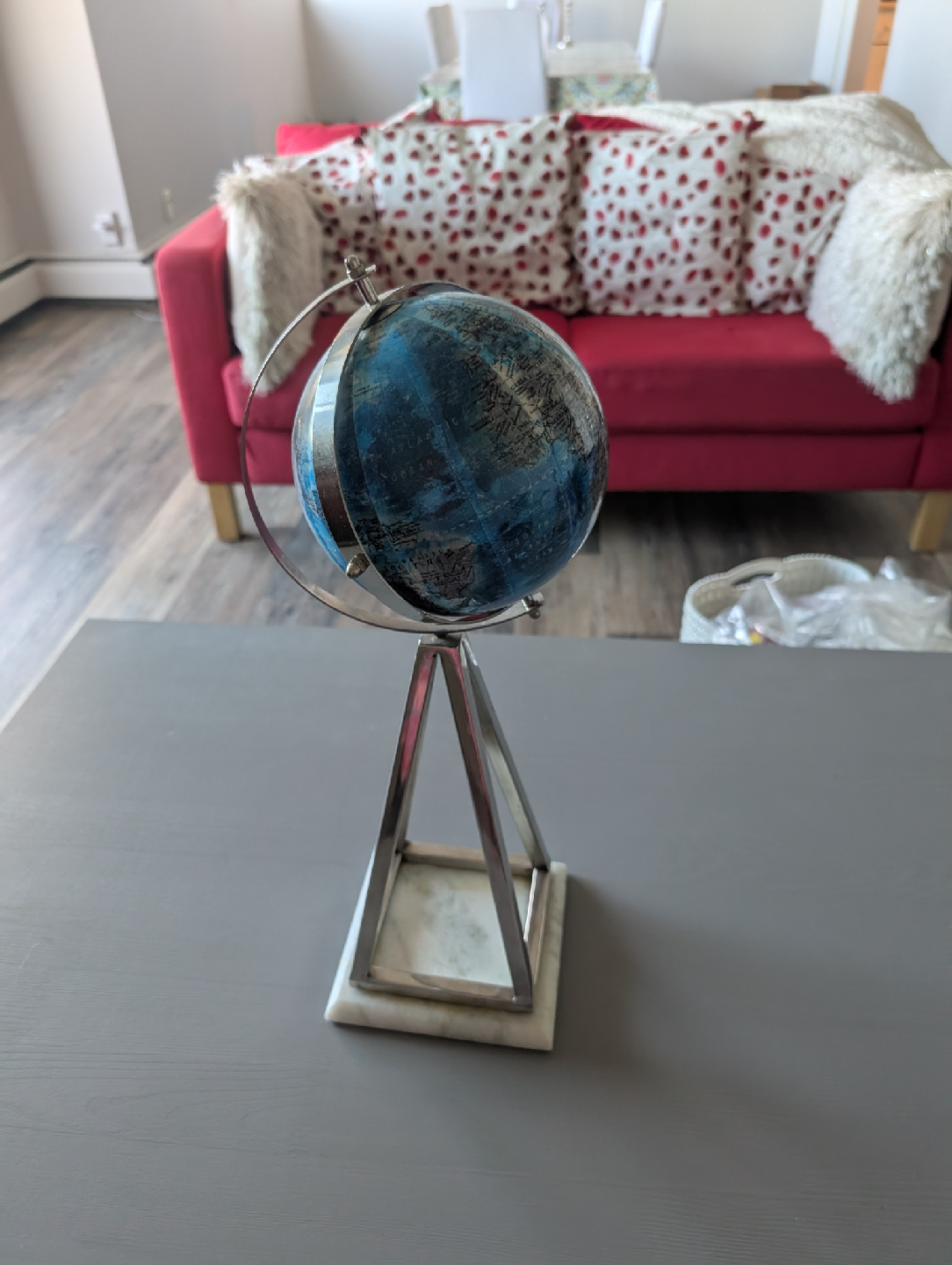 Decorative Globe with Metal Stand - photo 2