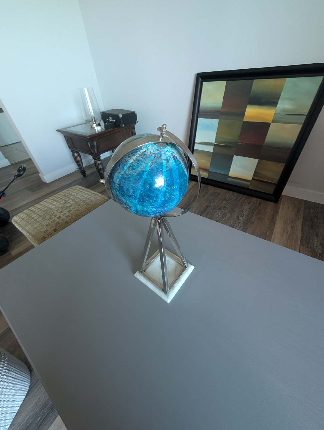 Decorative Globe with Metal Stand - photo 4