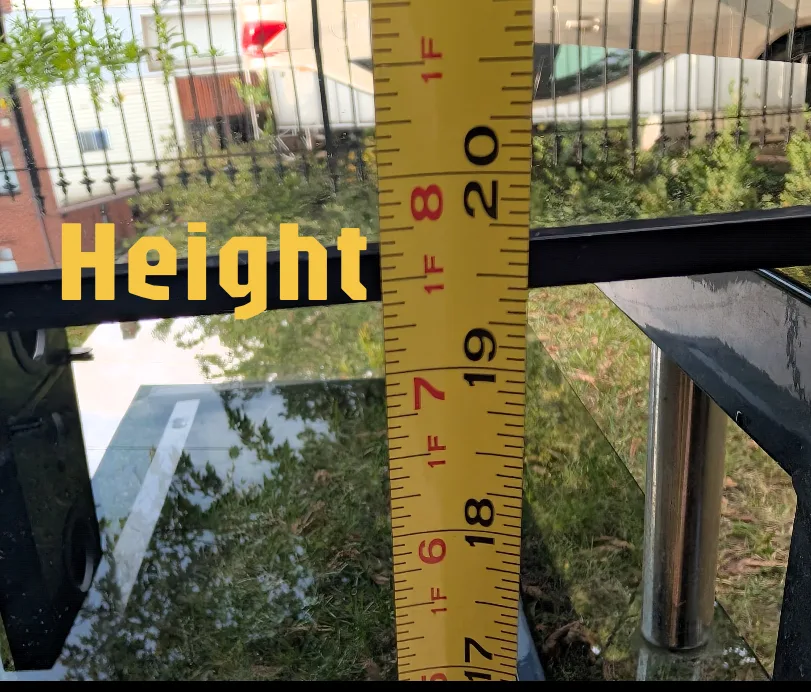 Glass Top Console Table - 52x20 inches image indicator(6)