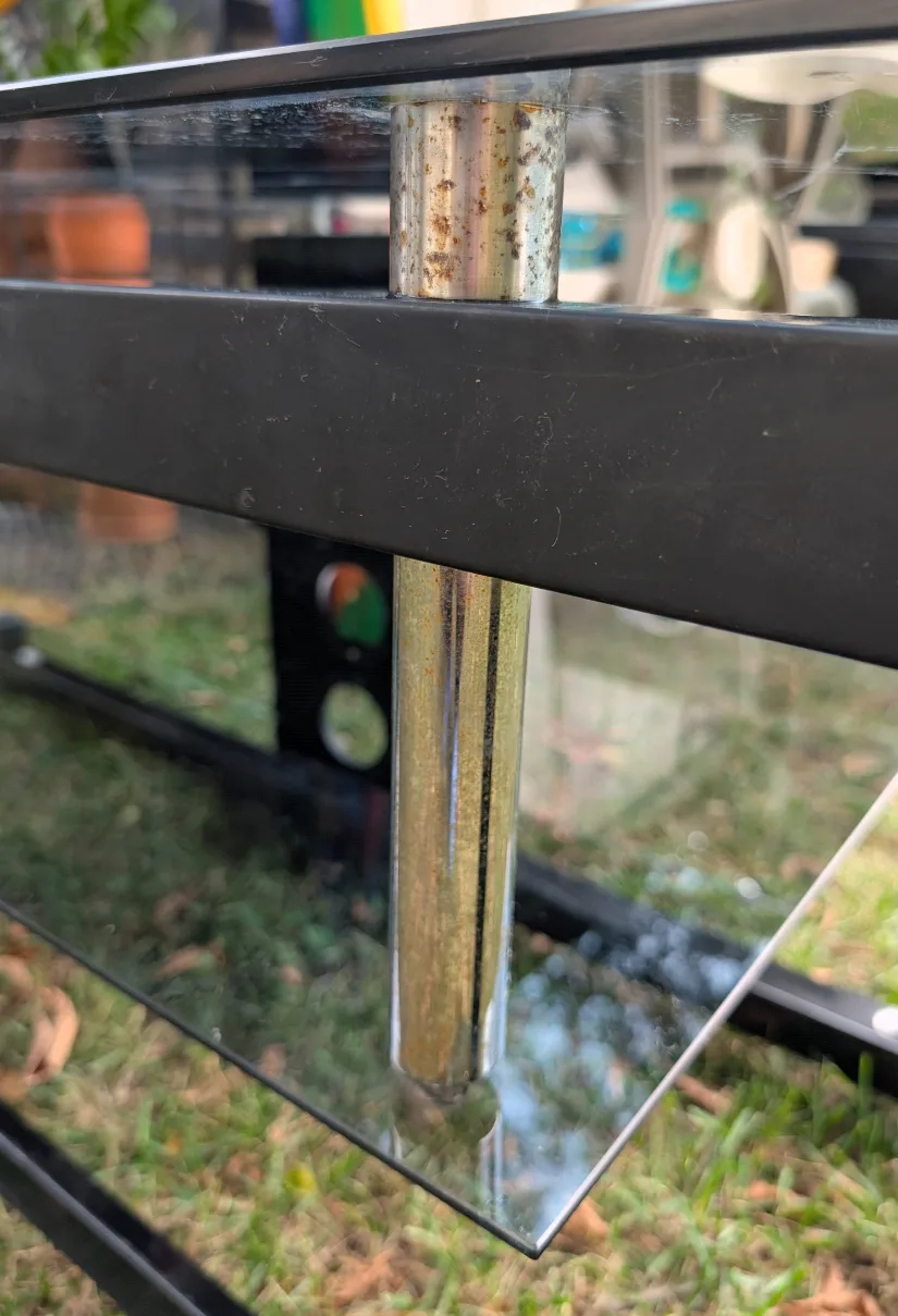 Glass Top Console Table - 52x20 inches image indicator(8)