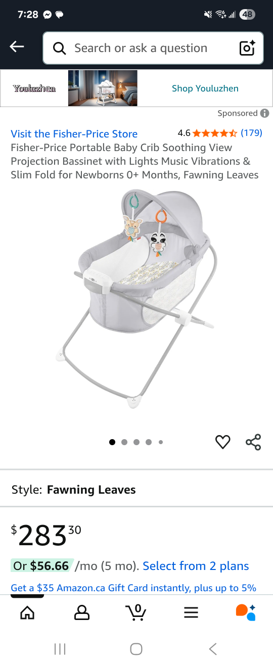 Fisher-Price Portable Baby Bassinet