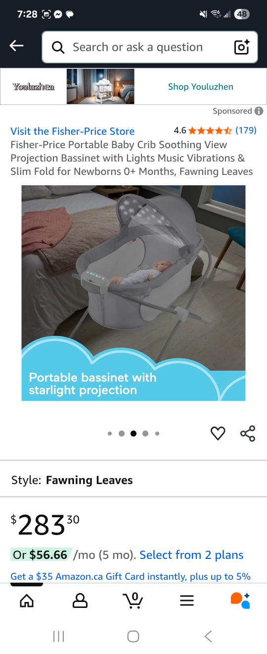 Fisher-Price Portable Baby Bassinet - photo 2