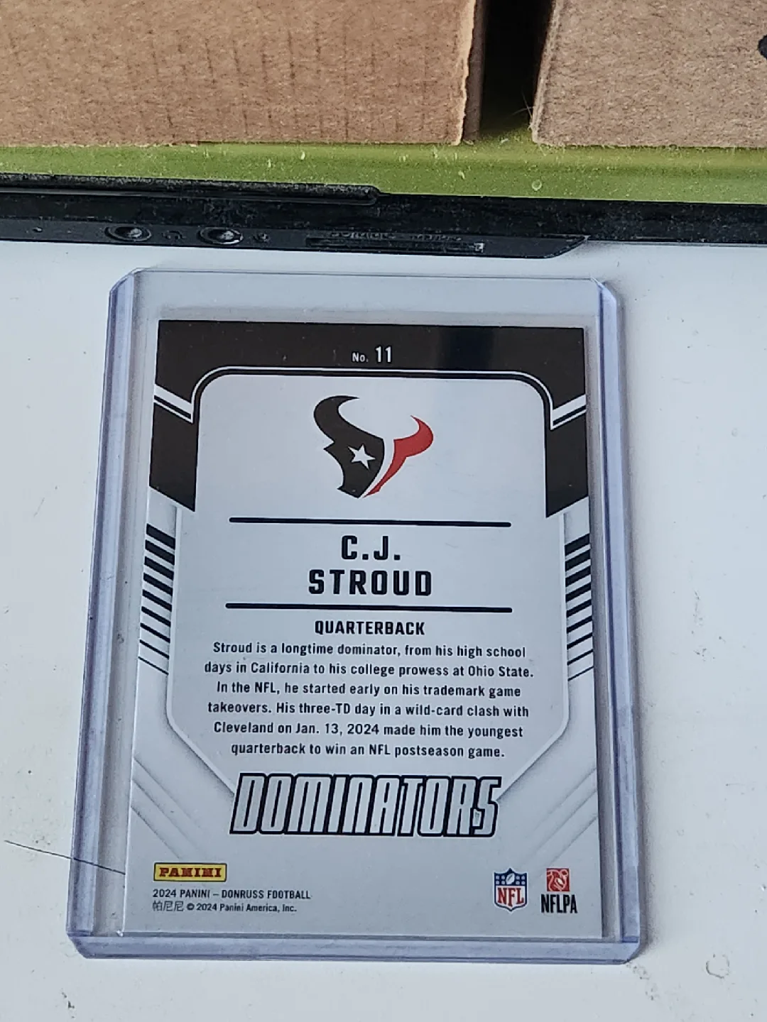 C.J. Stroud Dominators Football Card image indicator(2)