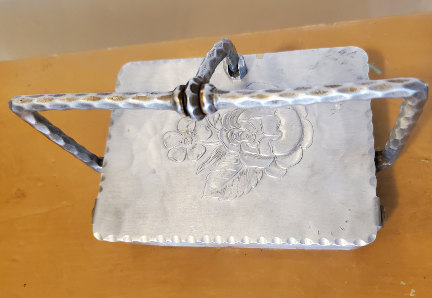 Everlast Hand Forged Aluminum Metal Box