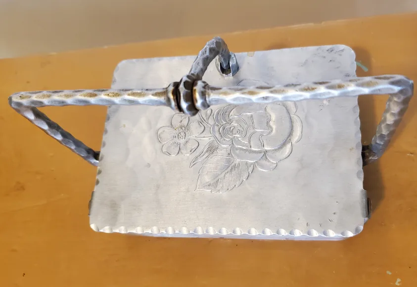 Everlast Hand Forged Aluminum Metal Box thumbnail