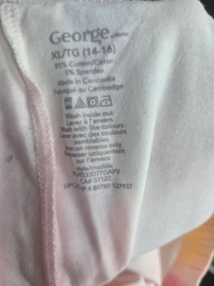 George XL (14-16) Tie Dye Cotton Blend Lounge Pants image indicator(2)