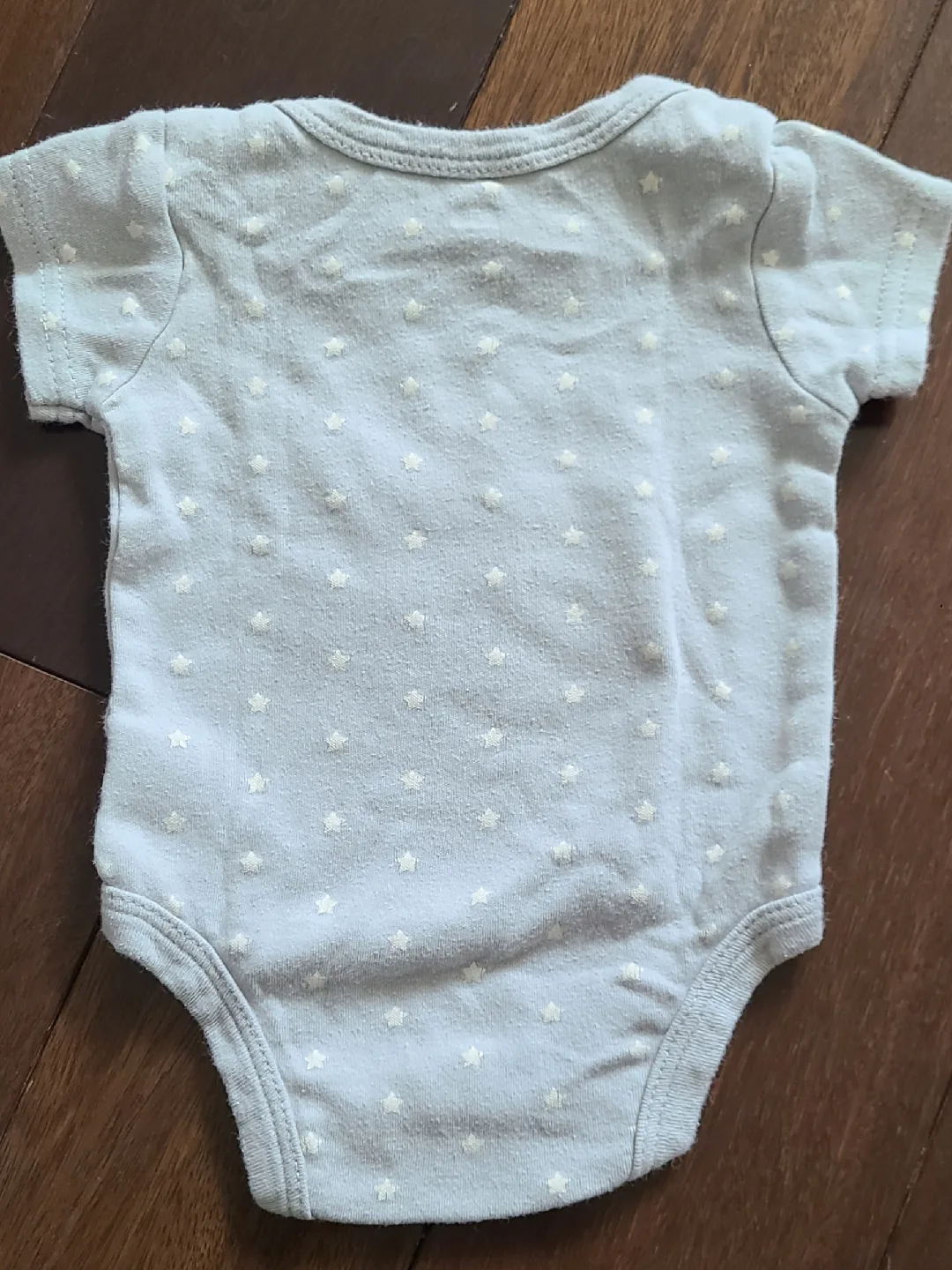 Baby Onesie - Grey with Stars image indicator(2)