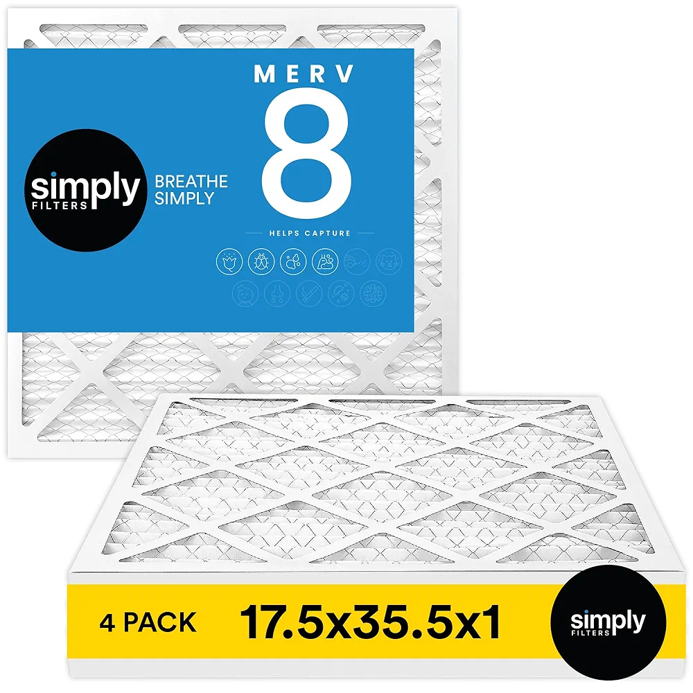 Simply Filters MERV 8 Air Filter (4 Pack)