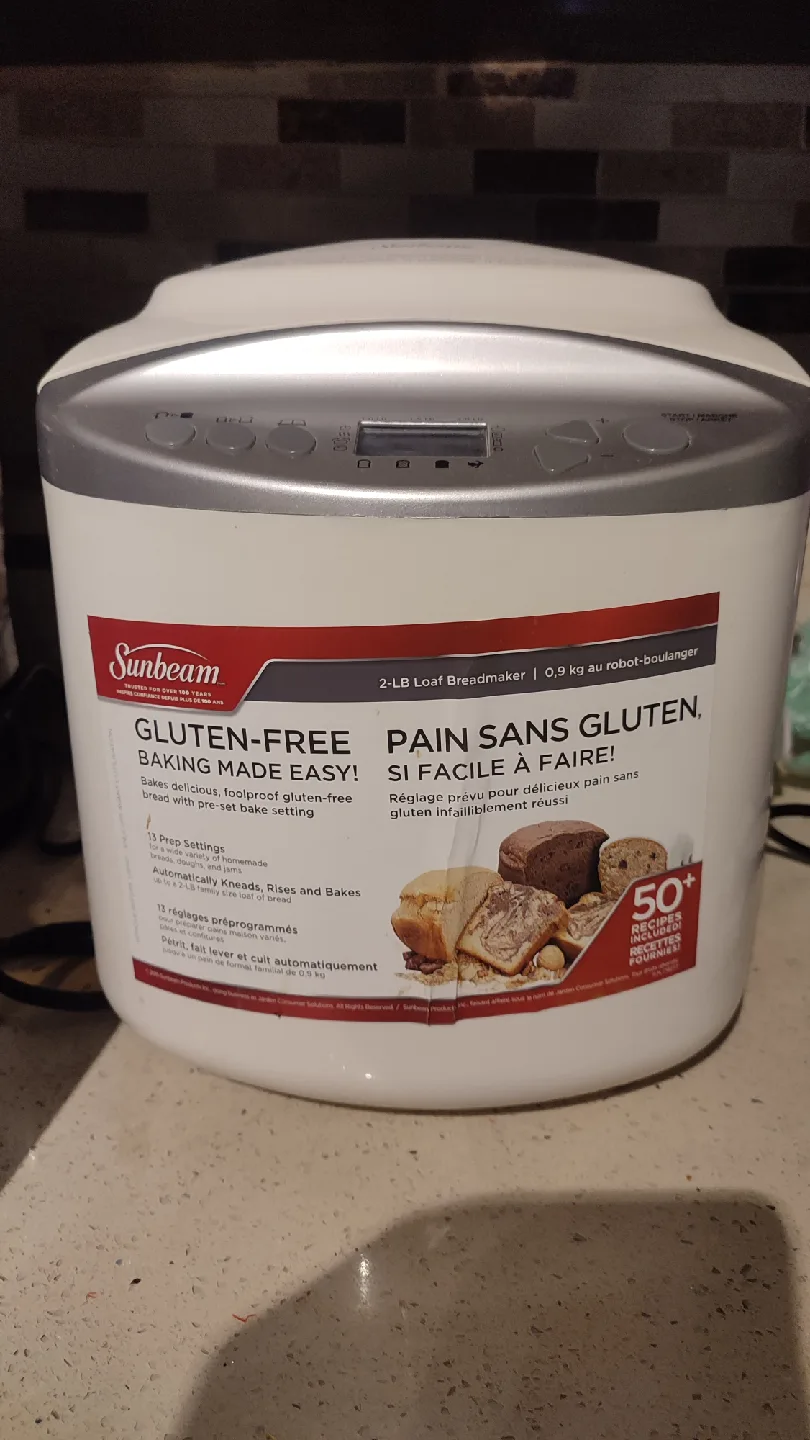 Sunbeam 2-LB Loaf Breadmaker thumbnail