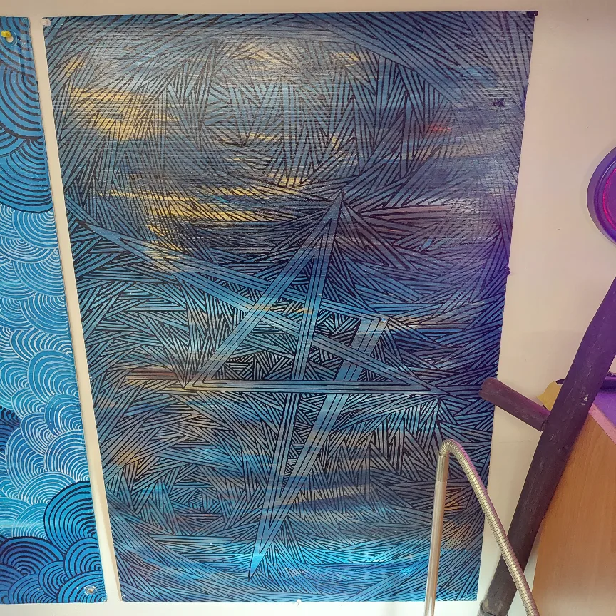 Hand Painted Abstract Art image indicator(2)