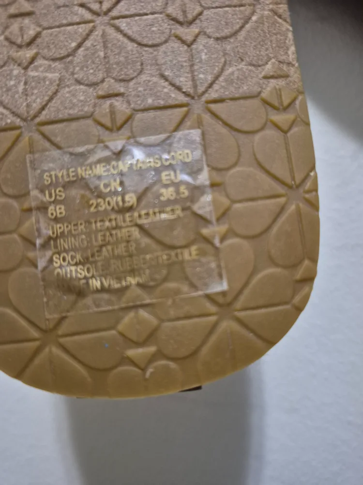 Kate Spade Captains Cord Sandals - Size 6 image indicator(2)