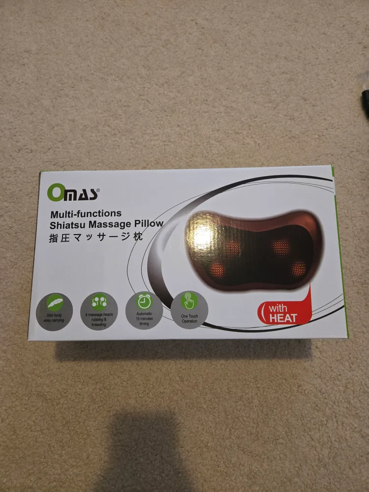 Omas Shiatsu Massage Pillow [NEW] image indicator(2)