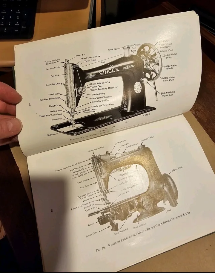 Vintage Singer Machine Sewing Book image indicator(3)
