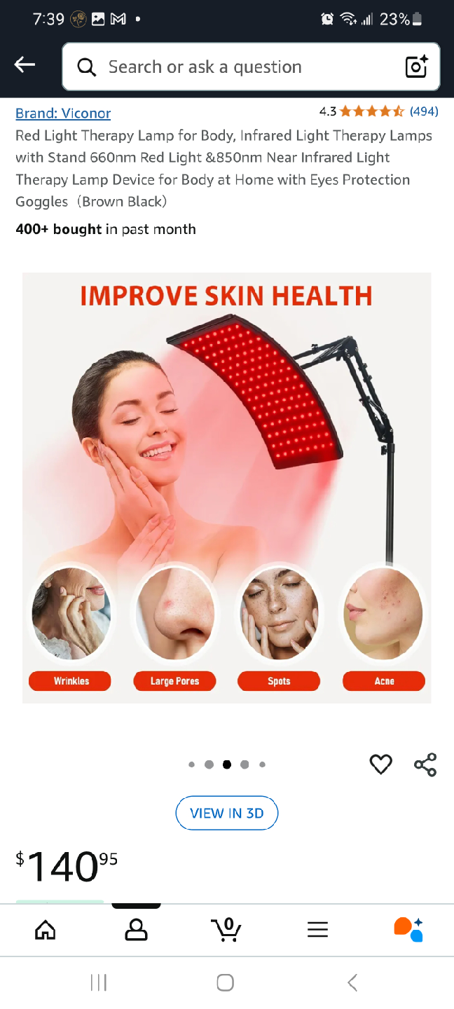 Red Light Therapy Lamp for Body - photo 3