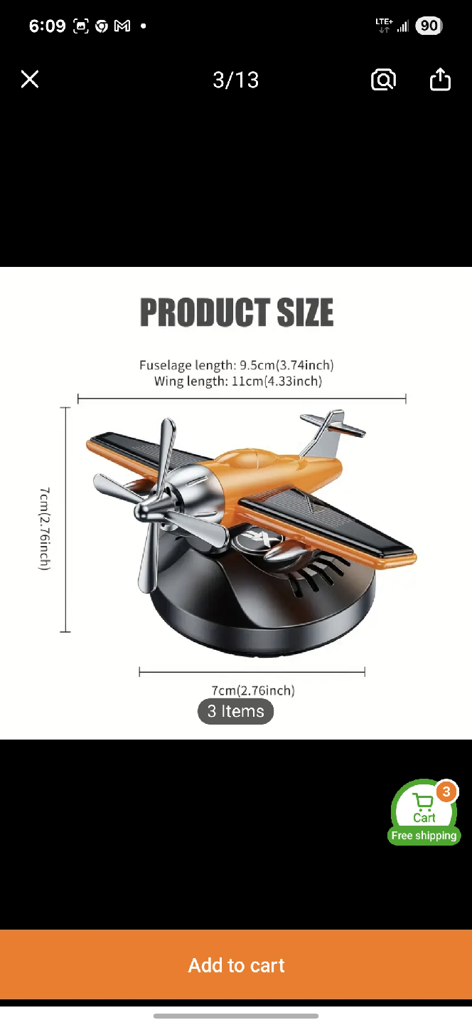Airplane Car Air Freshener, pick Scarborough or oshawa