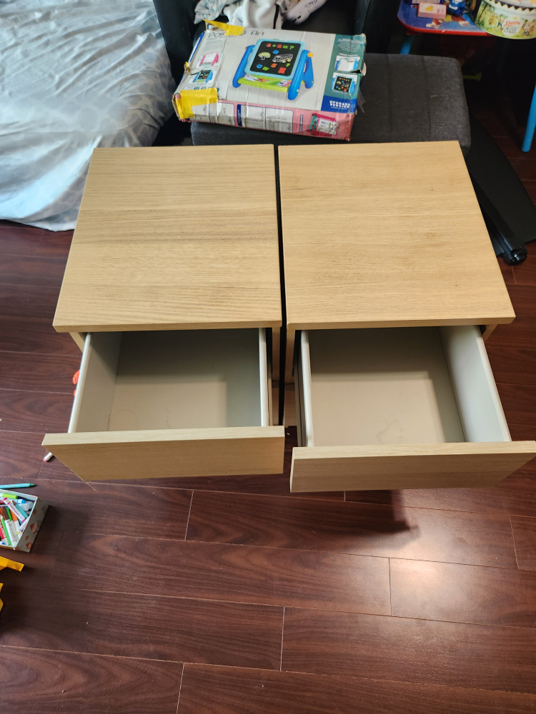 IKEA Nightstand - Light Brown - photo 2
