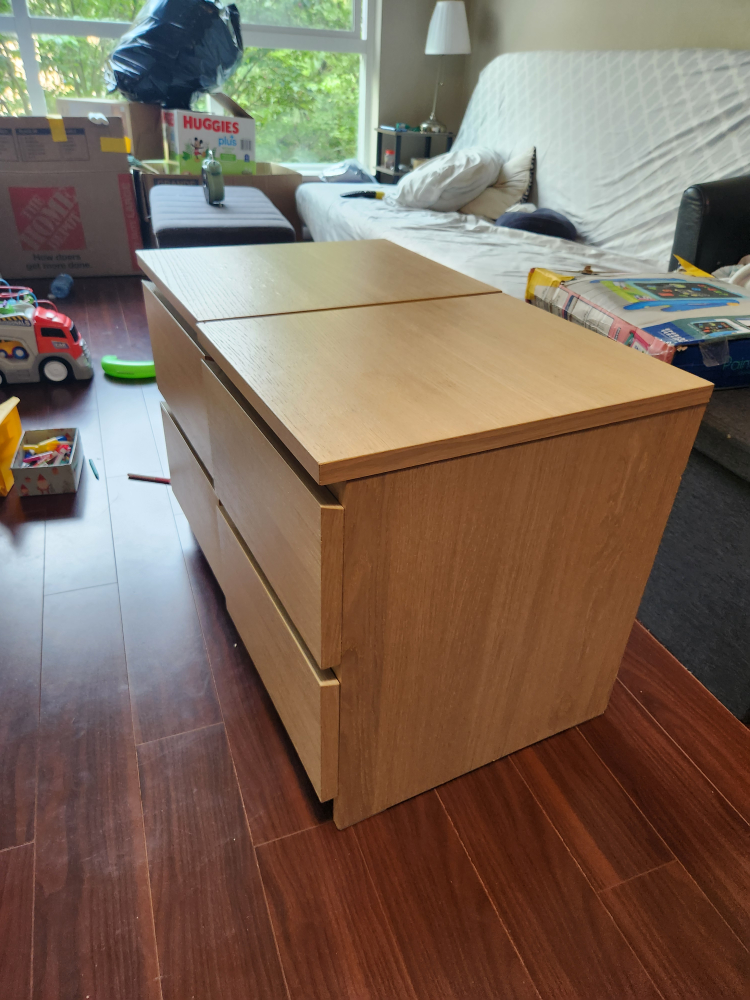 IKEA Nightstand - Light Brown - photo 3