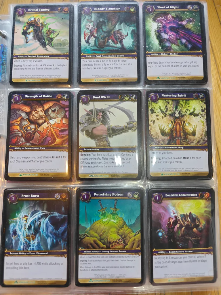 World of Warcraft TCG Cards (Abilities) thumbnail