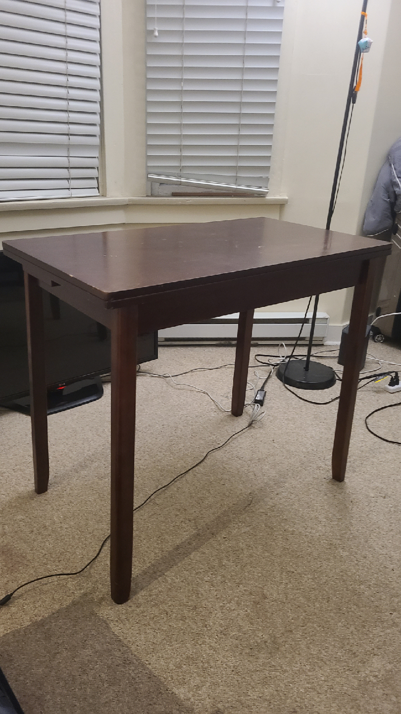Brown Wooden Dining Table - photo 2