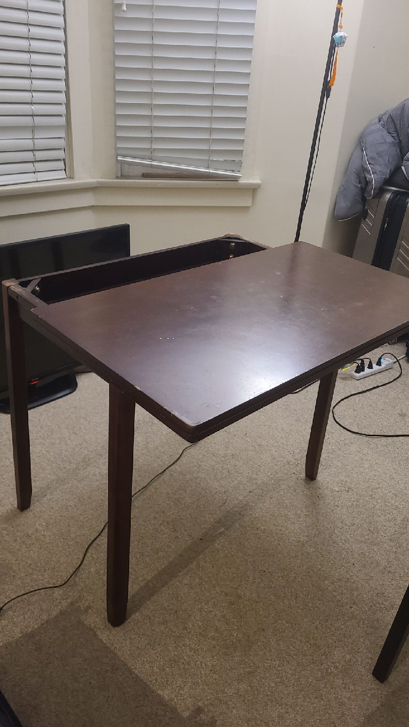 Brown Wooden Dining Table - photo 4