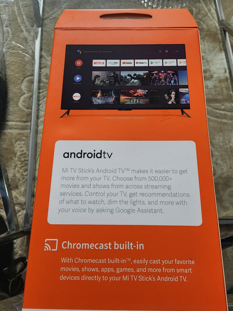 Mi TV Stick Android TV - New in Box