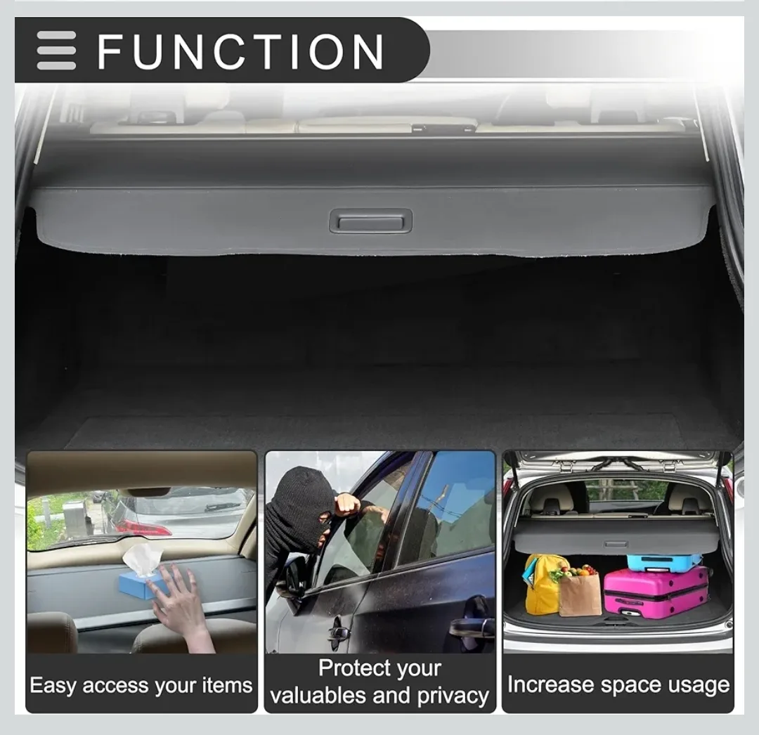 Motoforti Retractable Cargo Cover for VW Tiguan 2007-2016 | Rear image indicator(9)