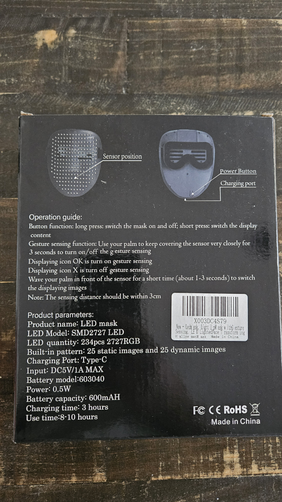 LED Mask - photo 2