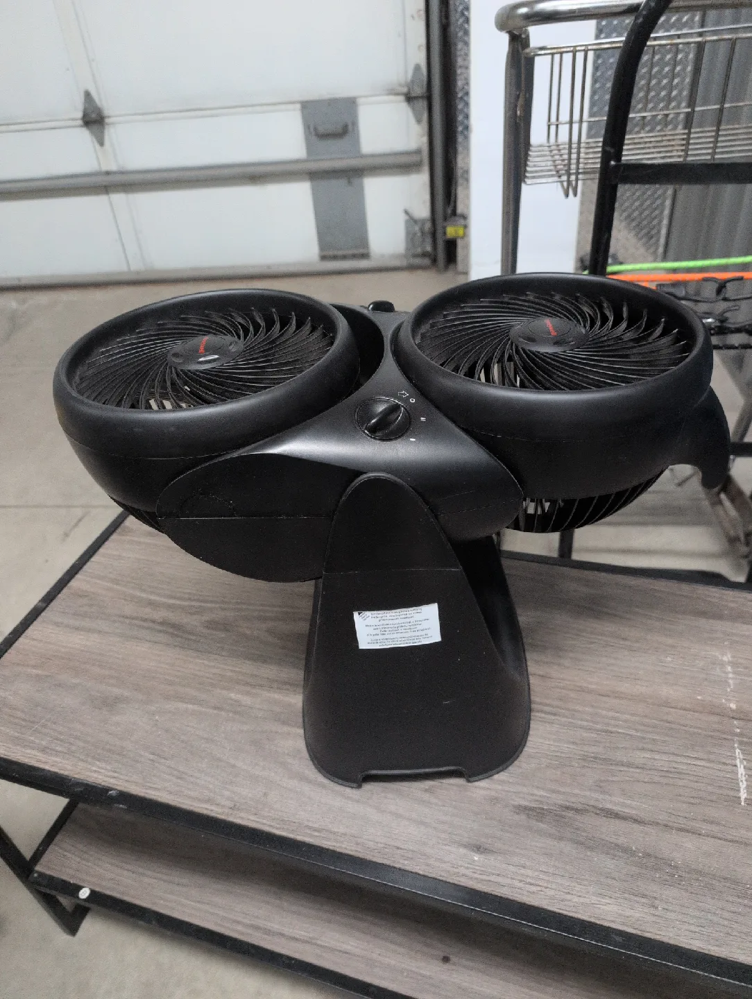 Honeywell Double Blade Fan - Black thumbnail