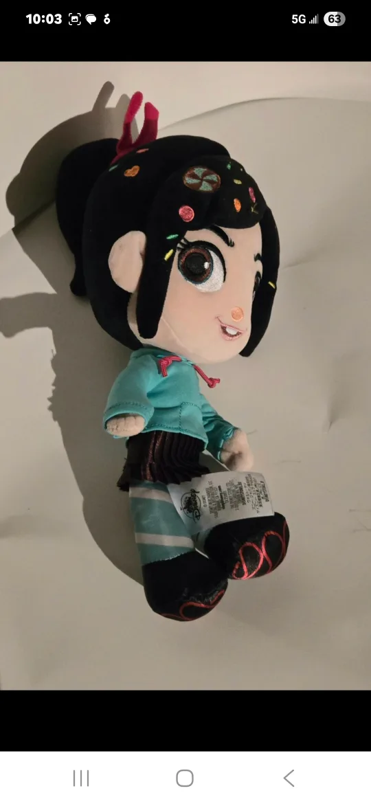 🥕🥕🥕Disney Wreck-It Ralph Vanellope Plush Doll🥕🥕🥕 image indicator(2)