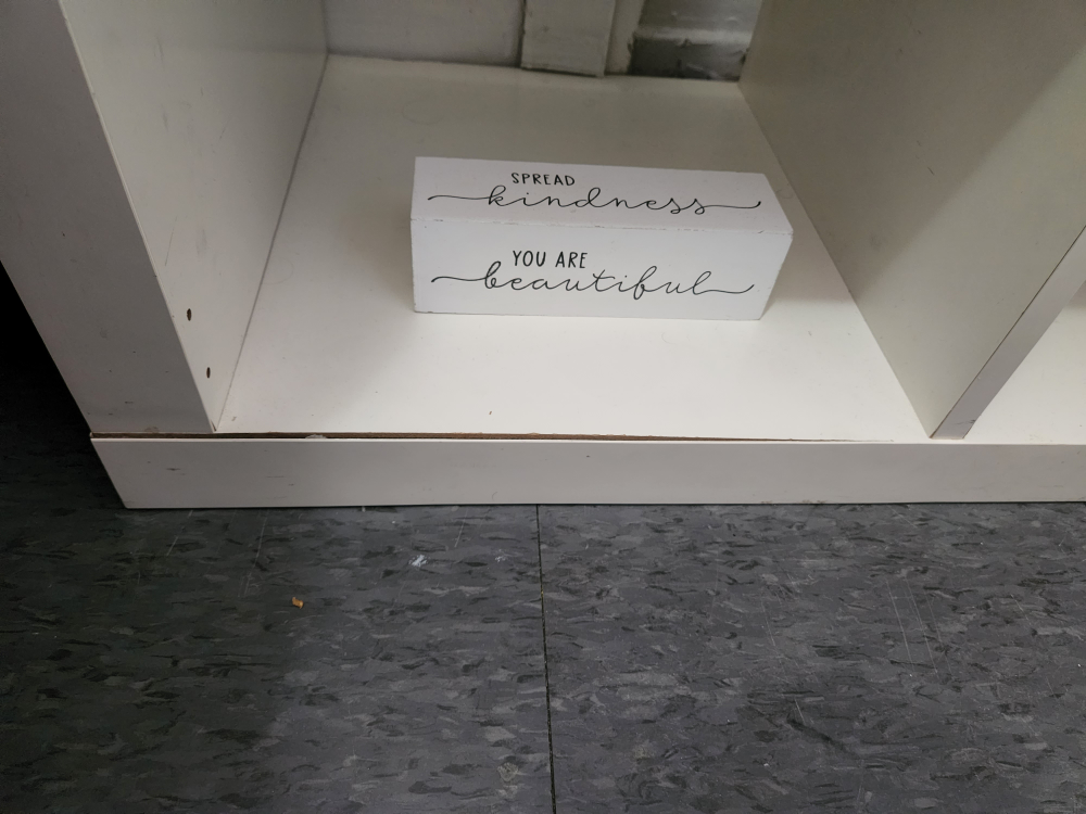 White 4-Cube Storage Shelf - photo 3