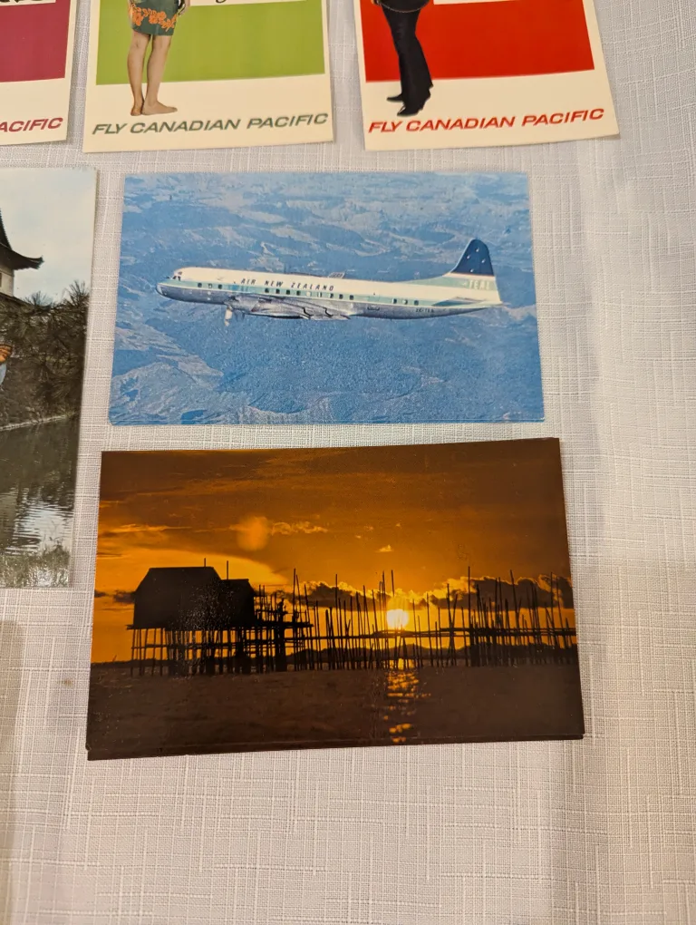 Vintage Airline Playing Cards and Post Cards image indicator(5)