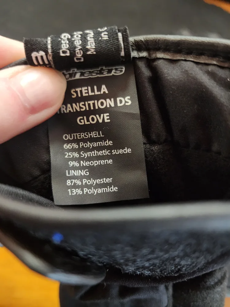 Alpinestars Stella Transition DS Gloves - Size Small image indicator(3)