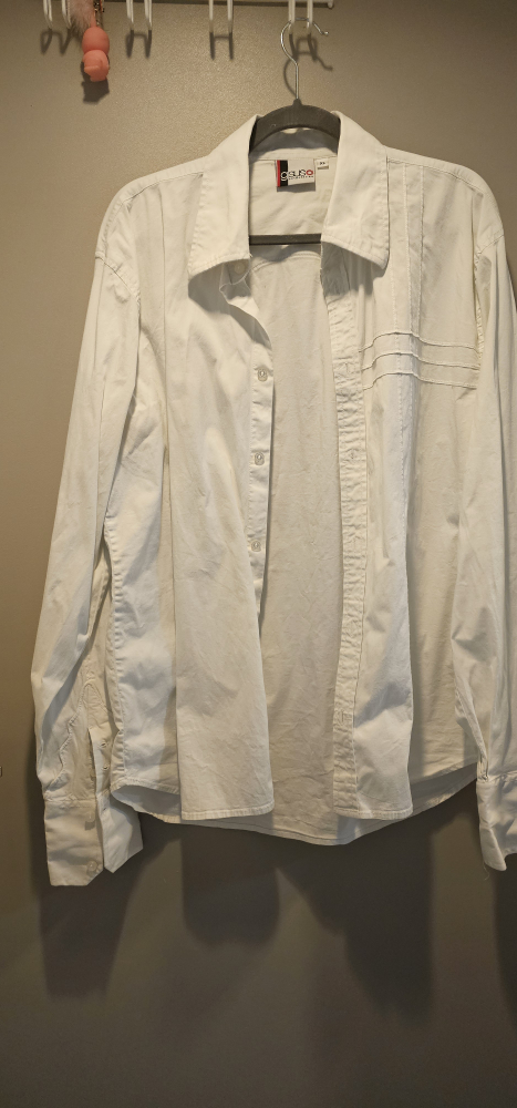 Gsus Industries White Button-Up Shirt - XL - photo 3
