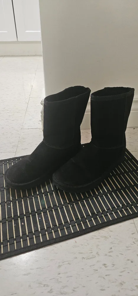 Black Winter Boots - Size 6 thumbnail